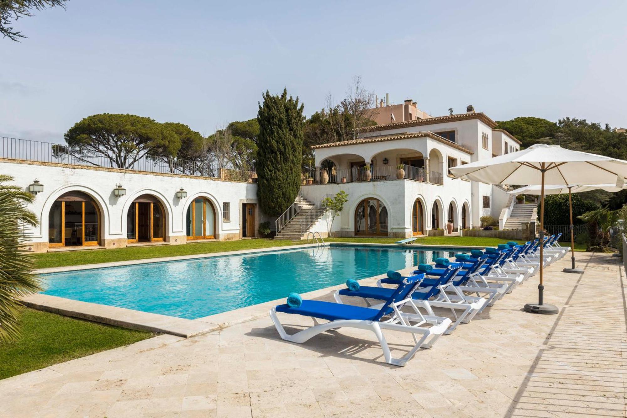 Villa Maricel Sant Feliu de Guixols Bagian luar foto
