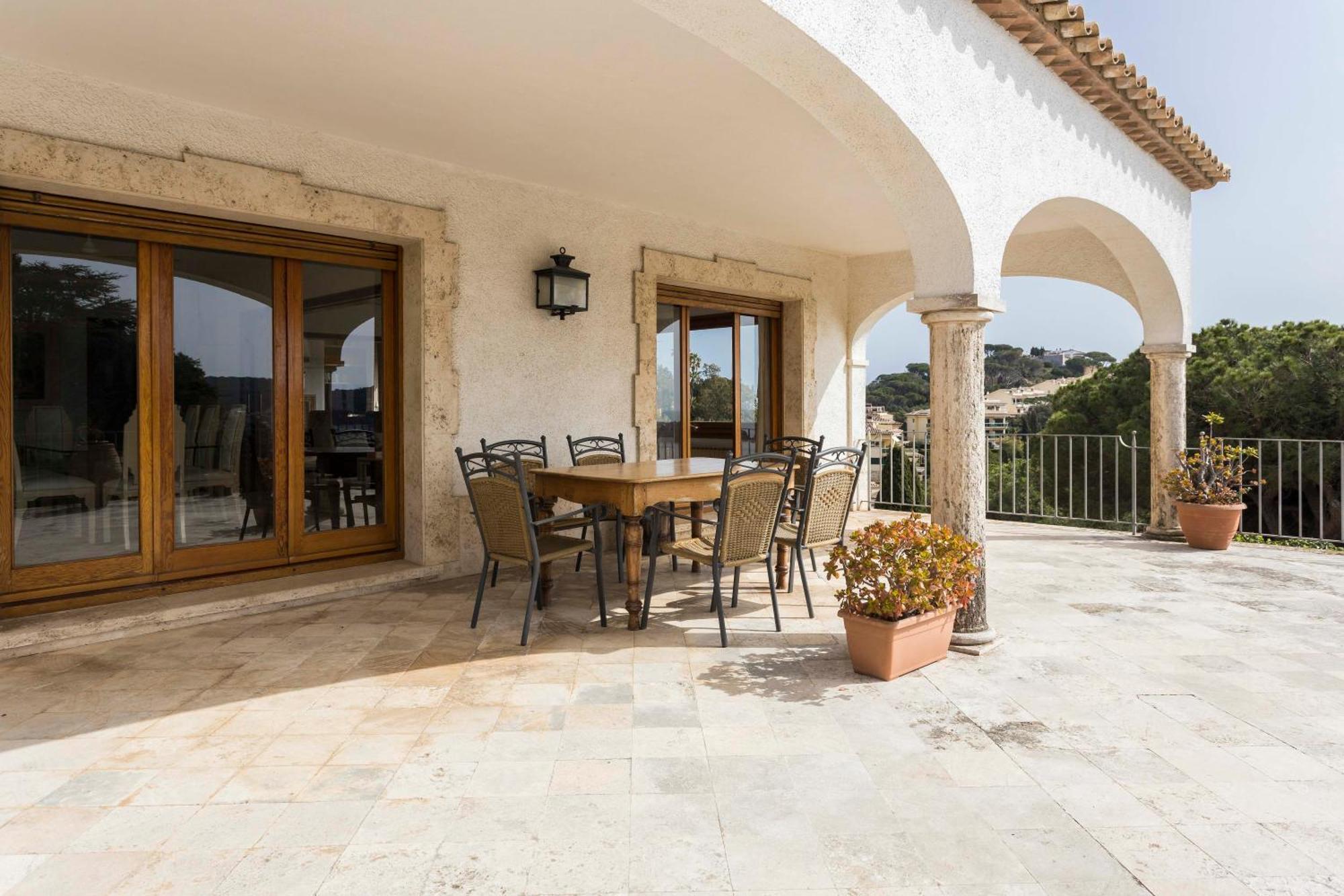 Villa Maricel Sant Feliu de Guixols Bagian luar foto