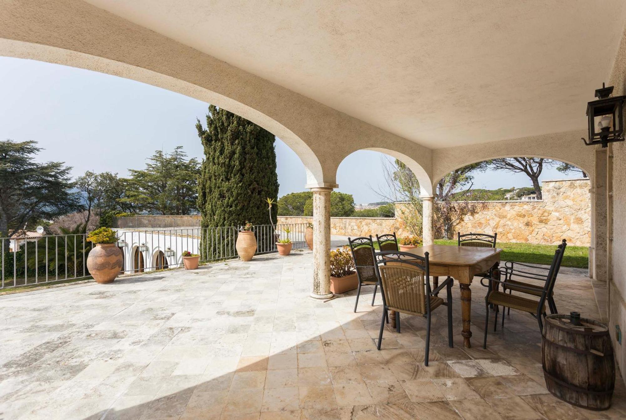 Villa Maricel Sant Feliu de Guixols Bagian luar foto