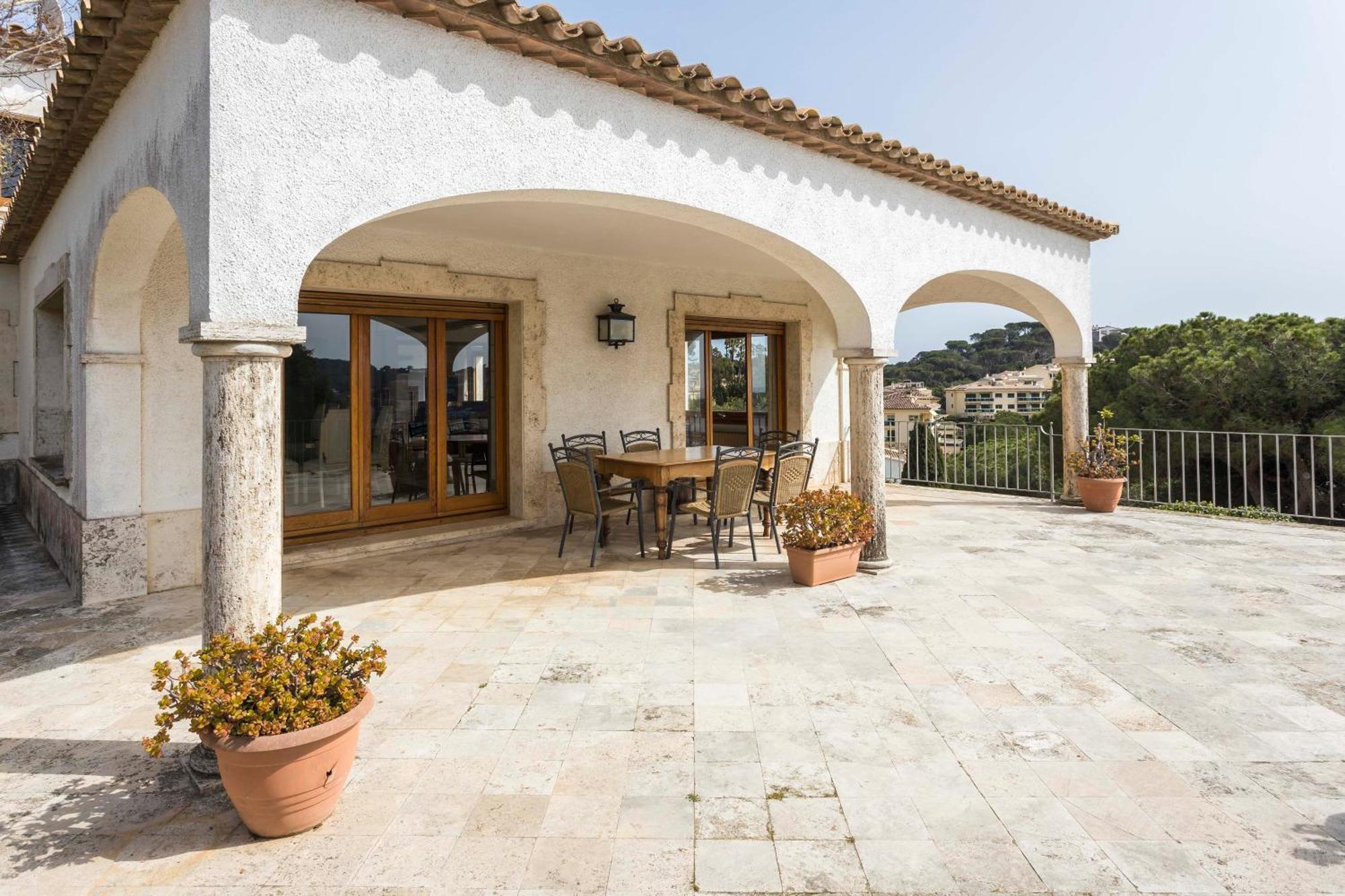 Villa Maricel Sant Feliu de Guixols Bagian luar foto